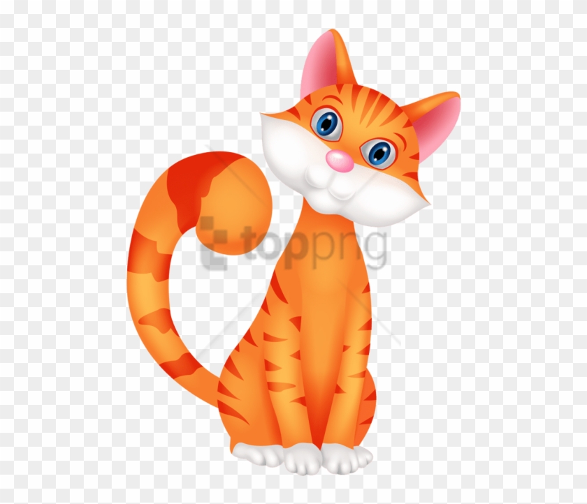 Free Png Download Pet Cat Png Images Background Png - Cat Cartoon Characters Clipart