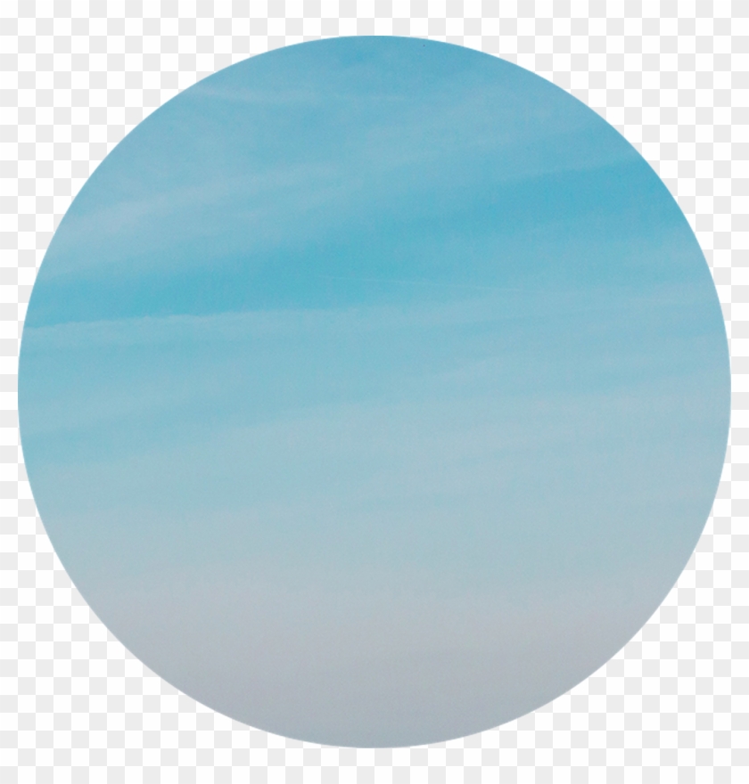 #blue #sky #bluesky #tumblr #background #aesthetic - Circle Clipart