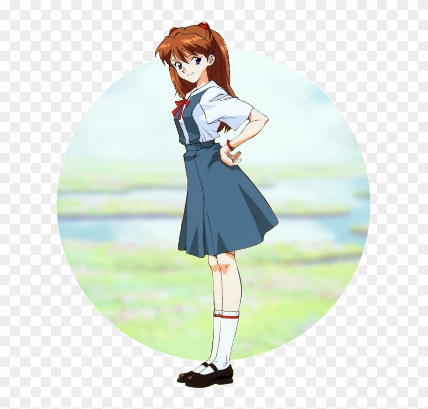 Asuka Soryu Langley 〖school Uniform〗 - Asuka Langley School Uniform Clipart #2311109
