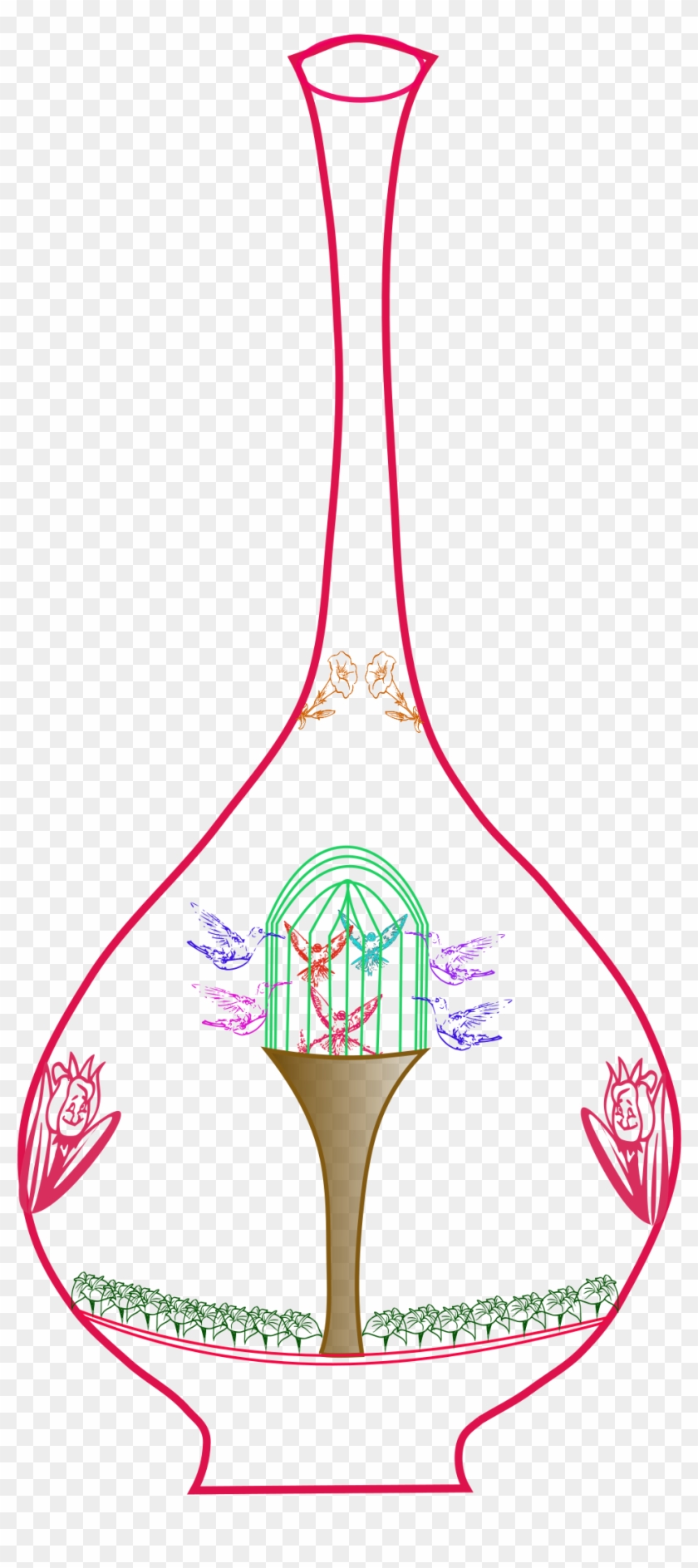 This Free Icons Png Design Of Birds Fountain - Illustration Clipart