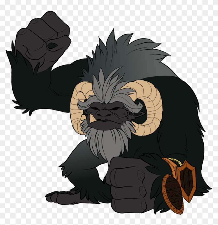 Scary Yeti Photo - Cartoon Clipart #2311292