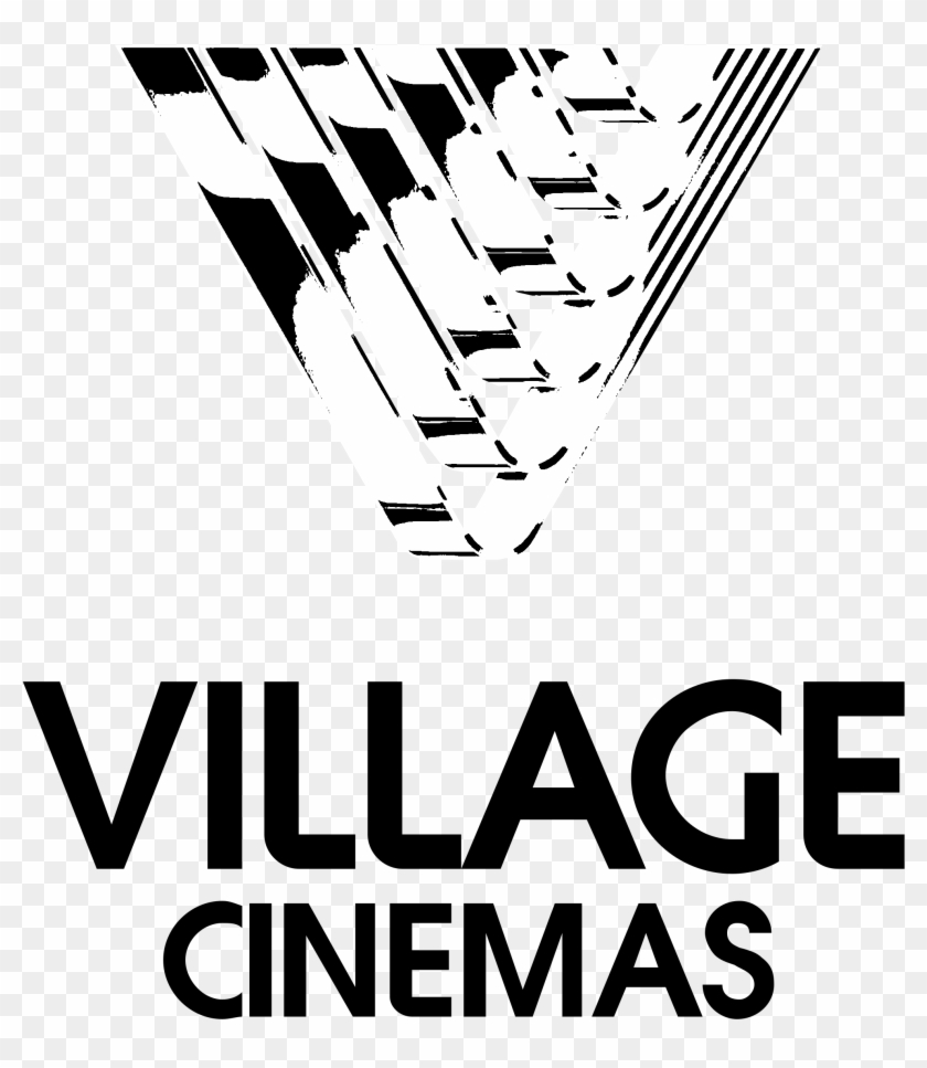 Village Cinemas Logo Black And White - Village Cinemas Australia Logo Clipart #2311950