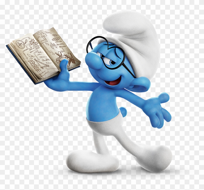 Brainy Smurf 2017movie 2 - Brainy Smurf Png Clipart #2312016