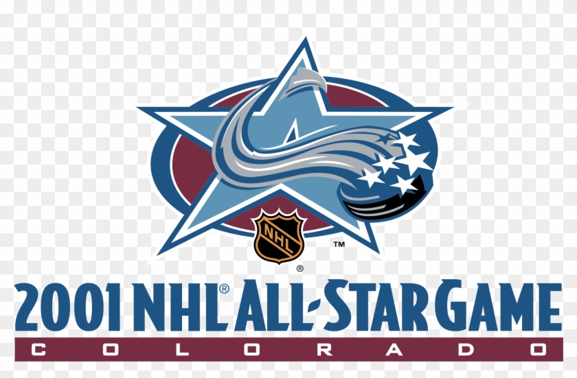 Nhl All Star Game 2001 Logo Png Transparent - Graphic Design Clipart #2312240
