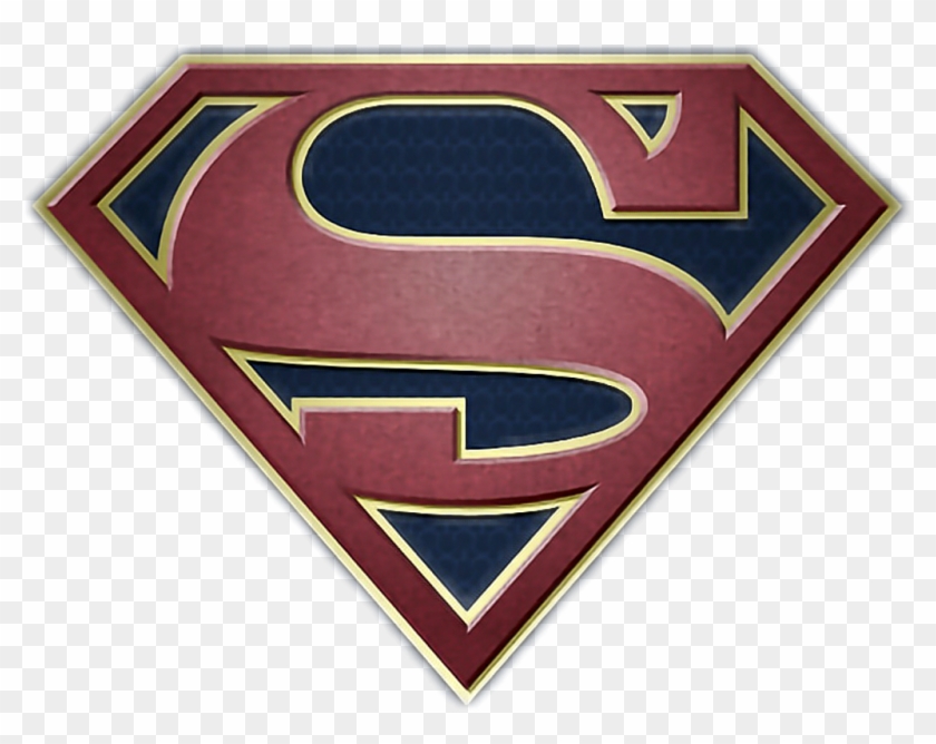 #superman #supergirl #dccomics#freetoedit - Supergirl Show Logo Png Clipart