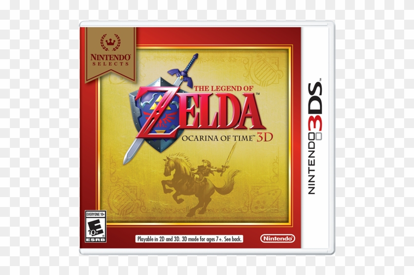 Nintendo Store - Zelda Ocarina Of Time 3ds Clipart