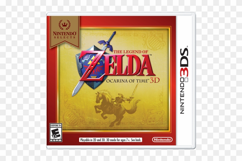 Nintendo Store - Zelda Ocarina Of Time 3ds Clipart #2312592