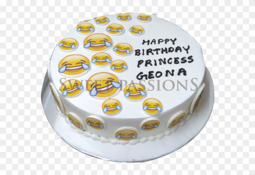 Mix Emojis Cake - Birthday Cake Clipart #2312751
