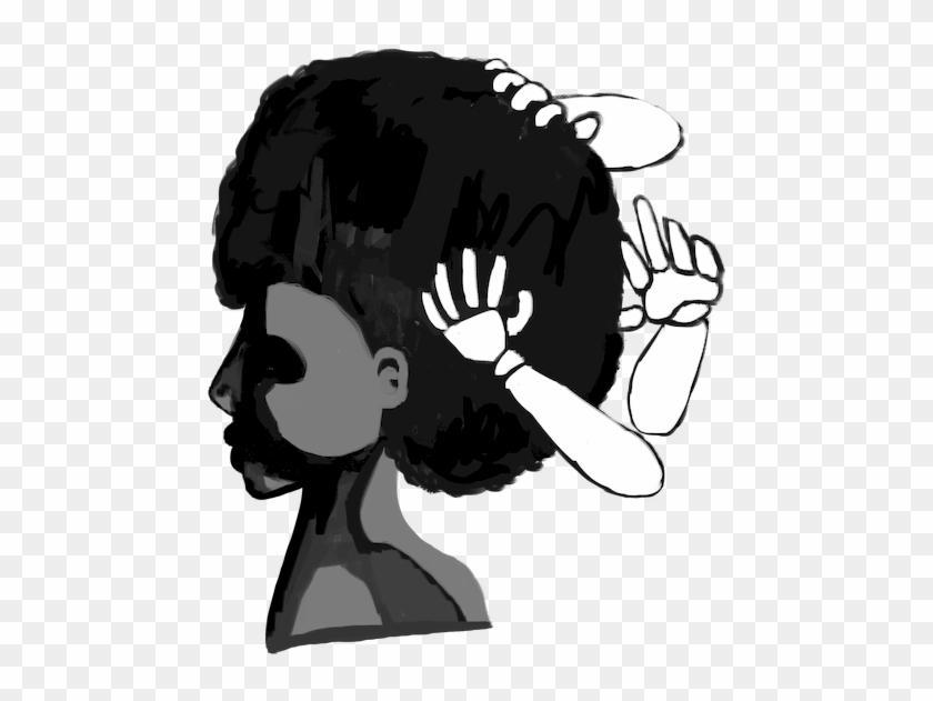 Collection Of Free Drawing Dreadlocks Tomboy Hairstyle - Illustration Clipart #2312937