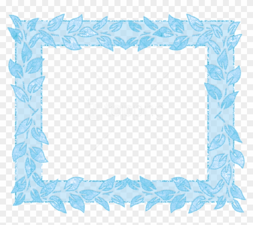 Free Png Best Stock Photos Blue Transparent Frame With Clipart