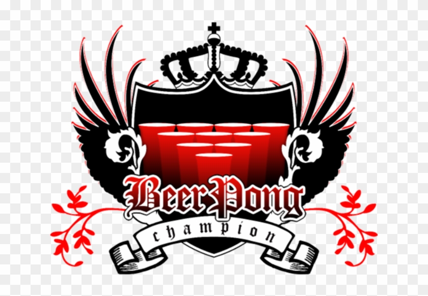 Beer Pong Png - Beerpong Emblem Clipart