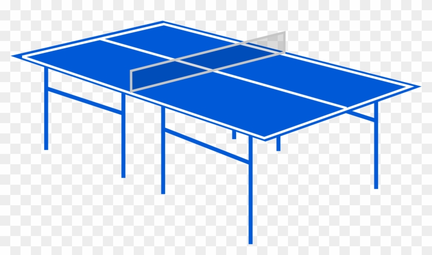 Ping-pong Table Tennis Playing Field Clipart