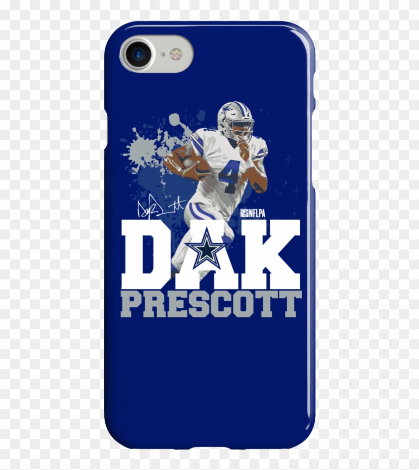 Dak Prescott T-shirt, Dallas Cowboys Official Apparel Clipart #2314542