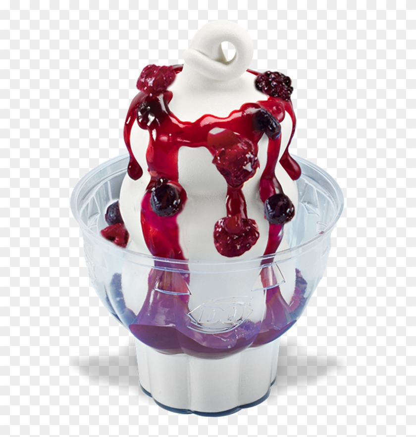 Summer Berry Sundae Clipart