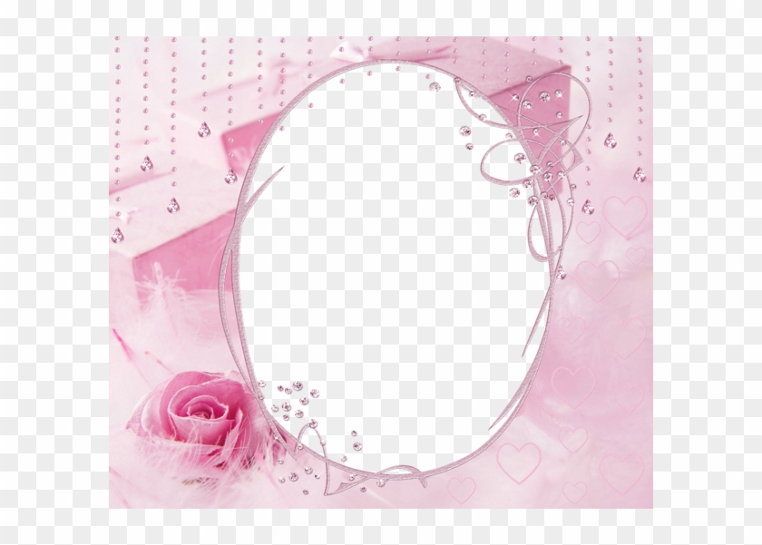 0, - Pink Transparent Oval Frames Clipart #2315228