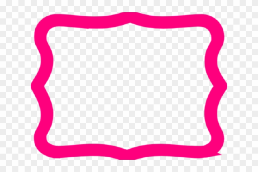 Frame Clipart Pink - Hot Pink Frame Clipart - Png Download