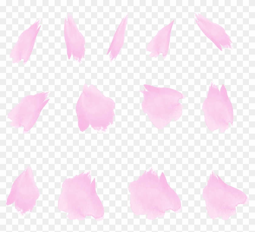 This Graphics Is Vector Watercolor Petals About Watercolor Clipart