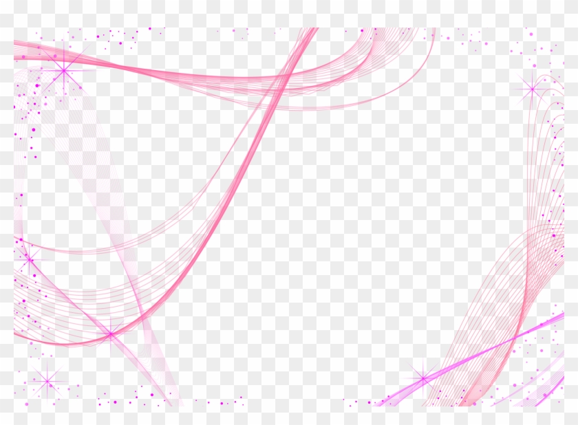 Decorative Graphic Purple Pattern Abstract Material - Border Clipart