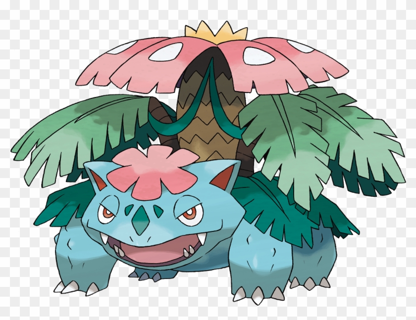 Mega Venusaur , Png Download - Pokemon Mega Evolution Venusaur Clipart