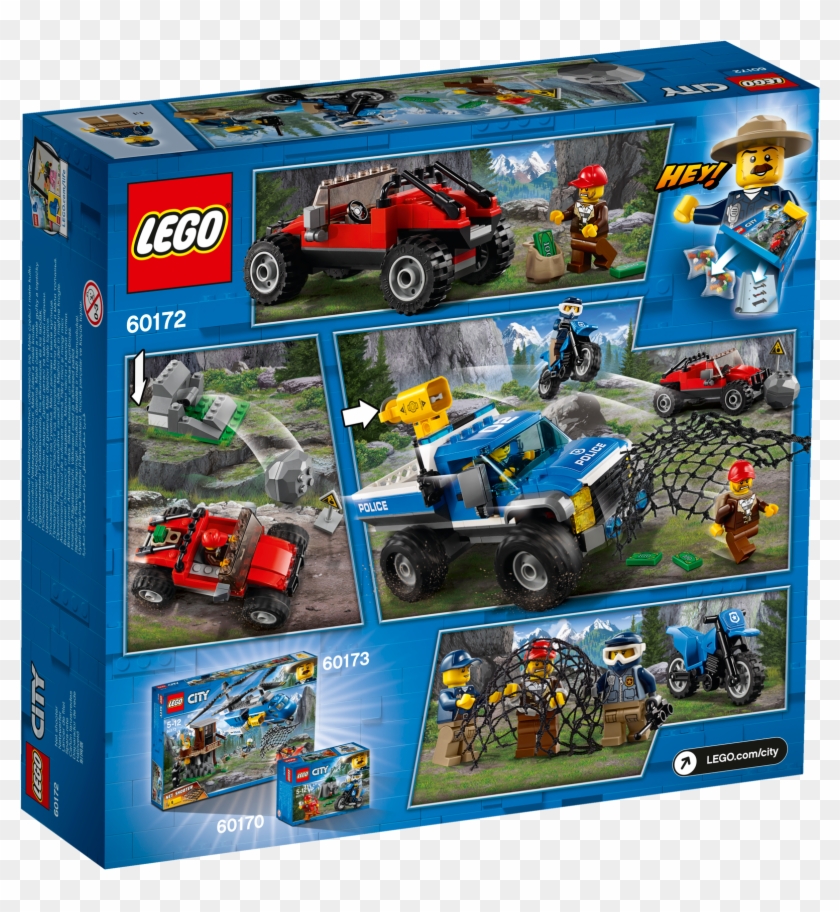Lego City 60172 Dirt Road Pursuit Clipart #2316022