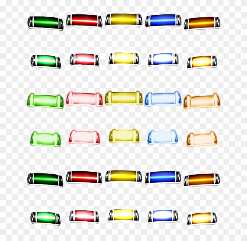 Rock Band 2 Glowing, High Contrast, Colored Star Power - Model Car Clipart #2316026