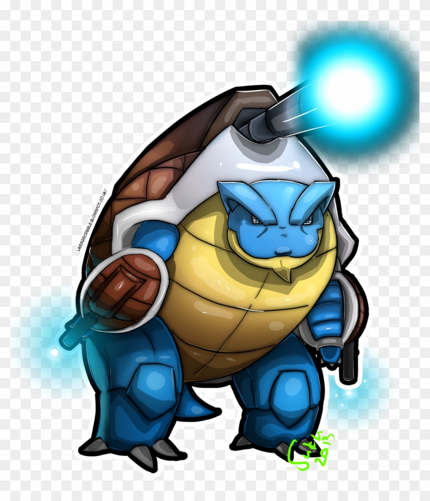 Mega Blastoise Mega Venusaur - Cartoon Clipart