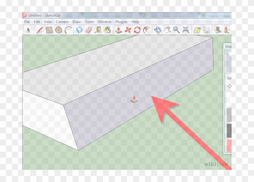 Image Titled Create A Mitered Angle Using The Protractor - Google Sketchup Clipart