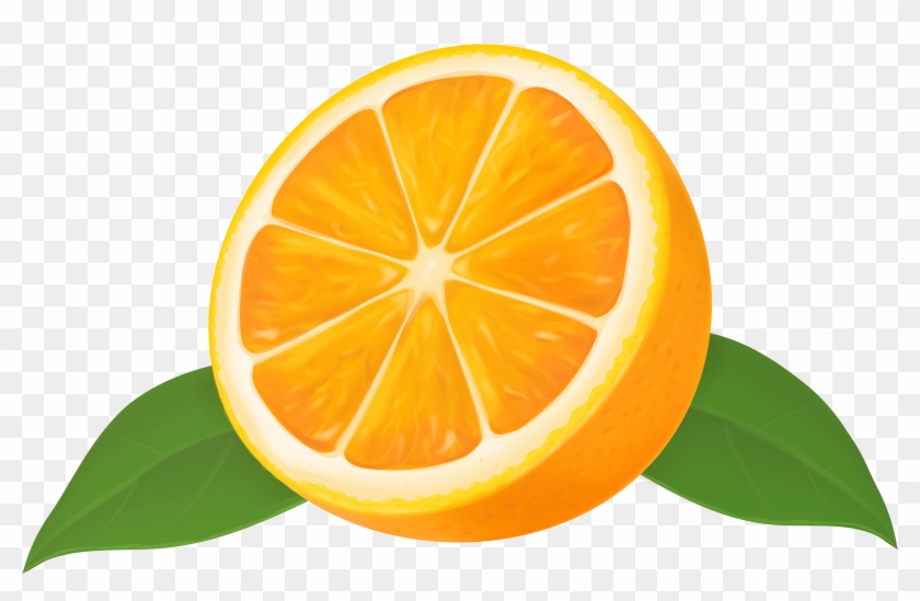 Half Orange Transparent Clip Art Image Gallery - Half Orange Clipart - Png Download
