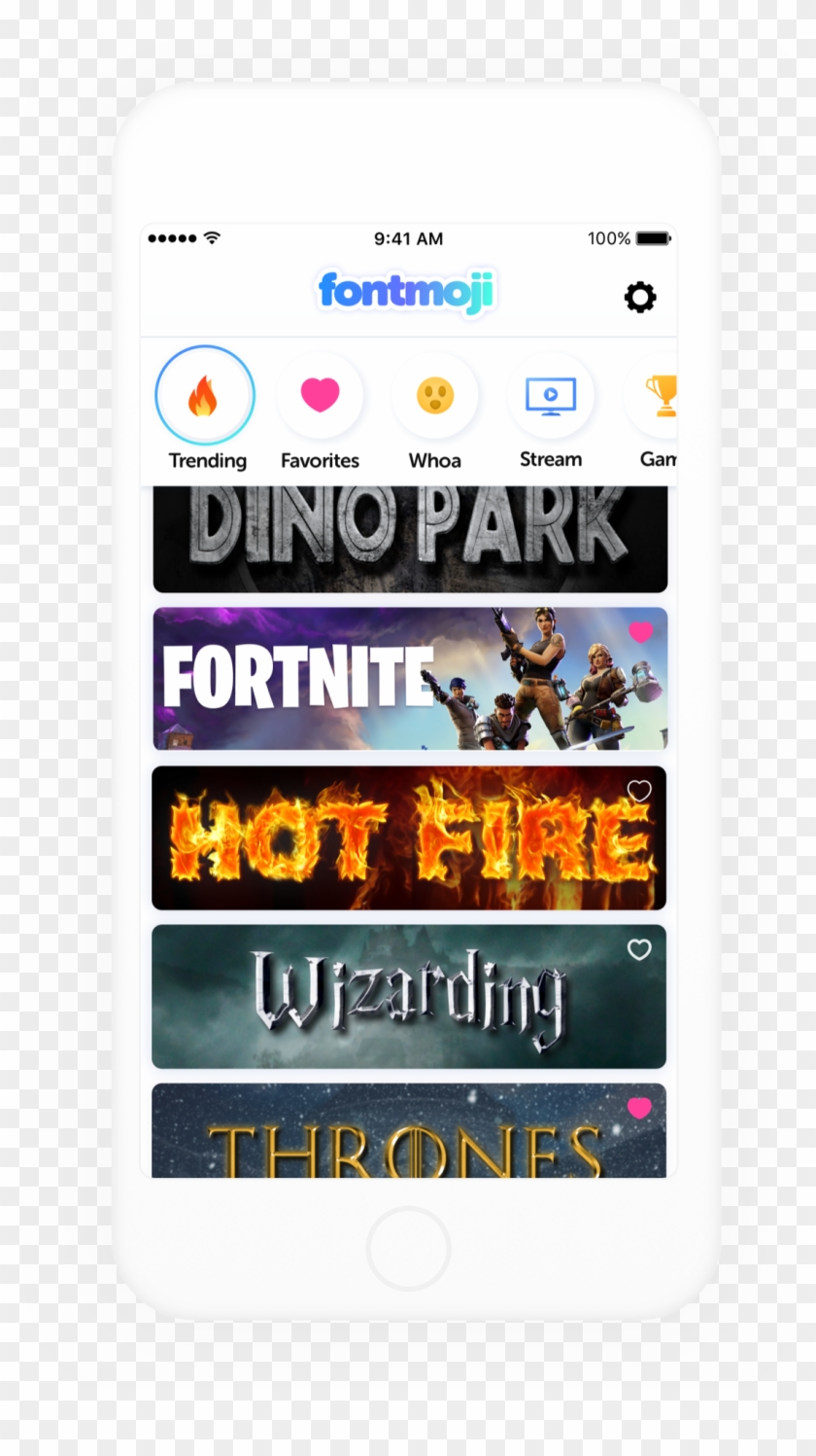 This App Lets You Text The Fortnite - Poster Clipart #2316434