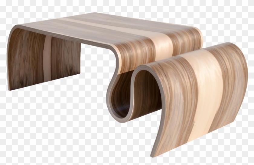Tables >> - Wood Bending Coffee Table Clipart #2317073
