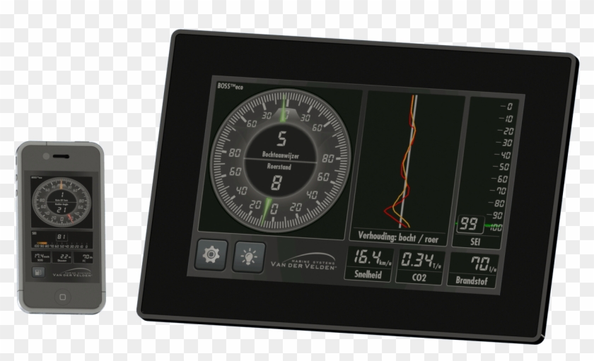 Van Der Velden Boss™eco And Phone - Gauge Clipart #2317123