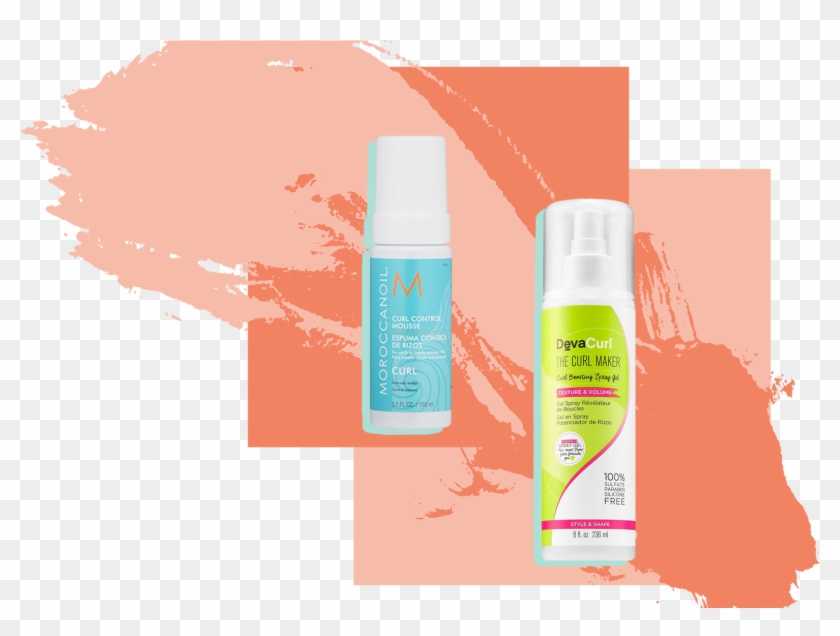 Hair Style Product Curly Woman Health Wellbeing Beauty - Cosmetics Clipart