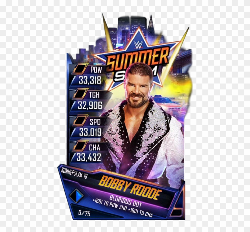 Bobbyroode S4 21 Summerslam18 - Wwe Supercard Summerslam 18 Cards Clipart