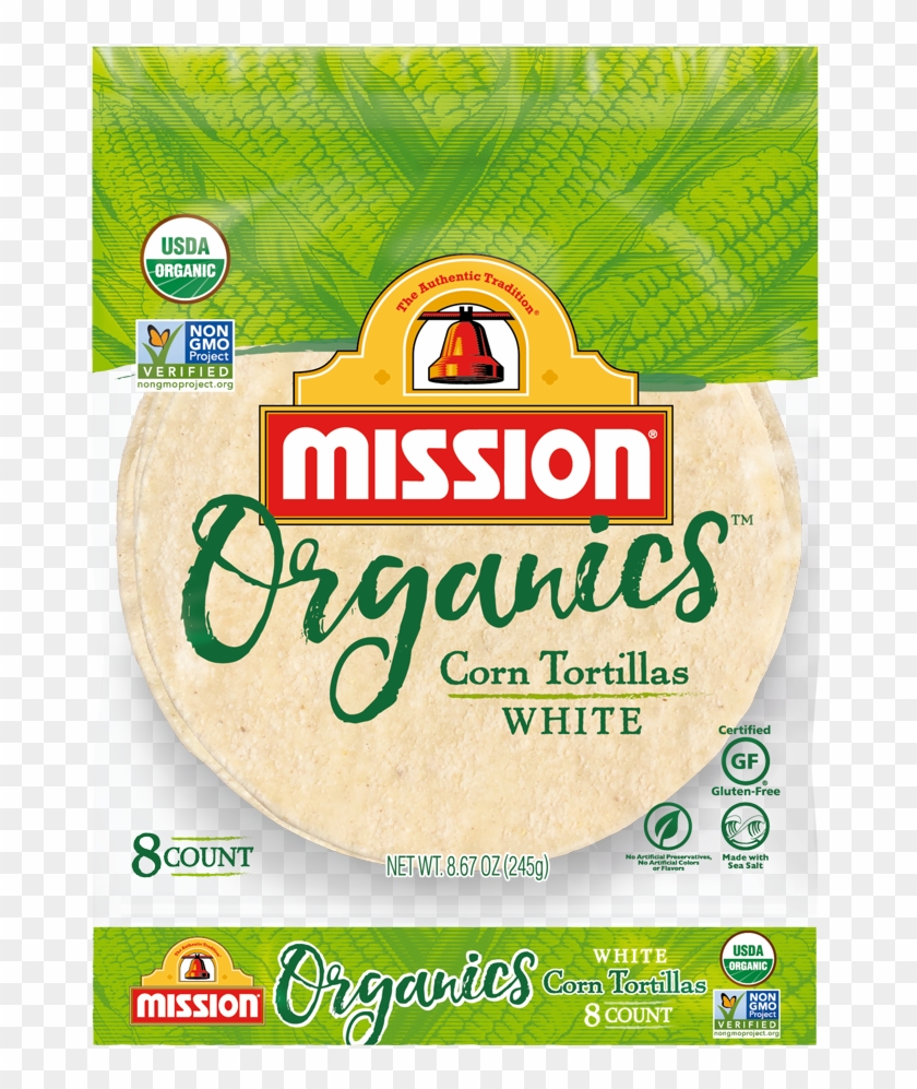Organic White Corn Tortillas - Grated Parmesan Clipart #2317650