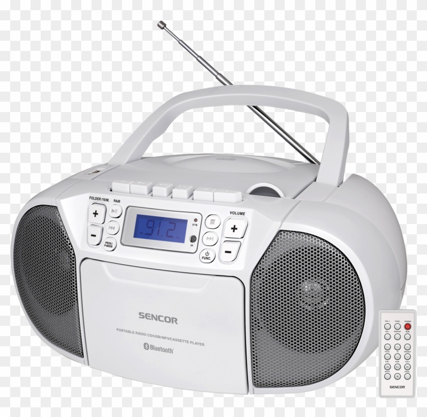 Transparent Cassette Player Transparent Background - Cd Prehrávač Sencor Clipart