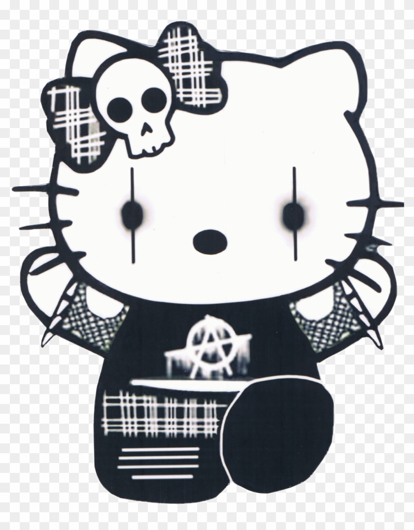 Goth Sticker Clipart