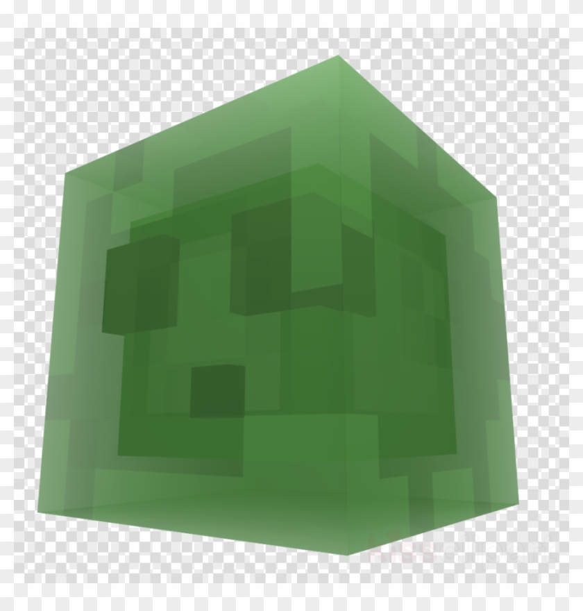 Minecraft Slime Faces Clipart Minecraft , Png Download - White Apple Music Logo Transparent Png