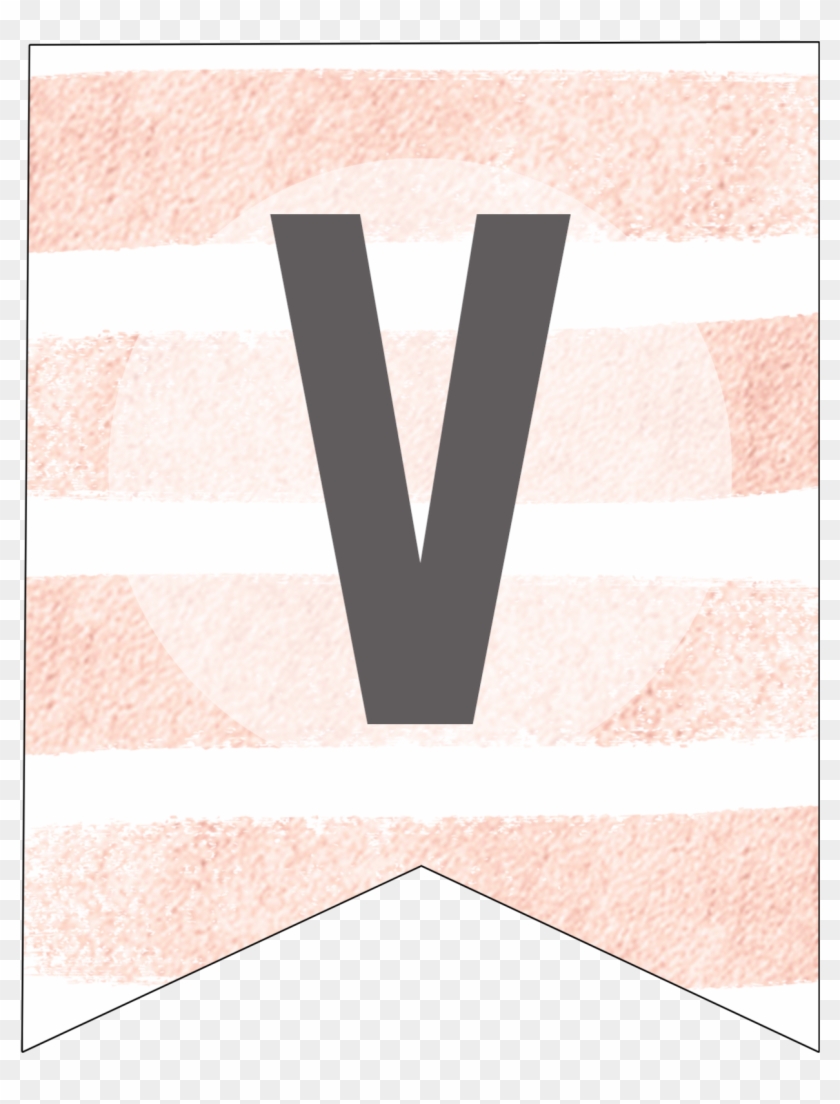 Pink Stripes Custom Banner Sign Free Printable - Graphic Design Clipart