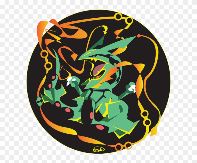 Mega Rayquaza Png Resume Fan Art Gallery Pokedit News - Mega Rayquaza Logo Clipart #2318952