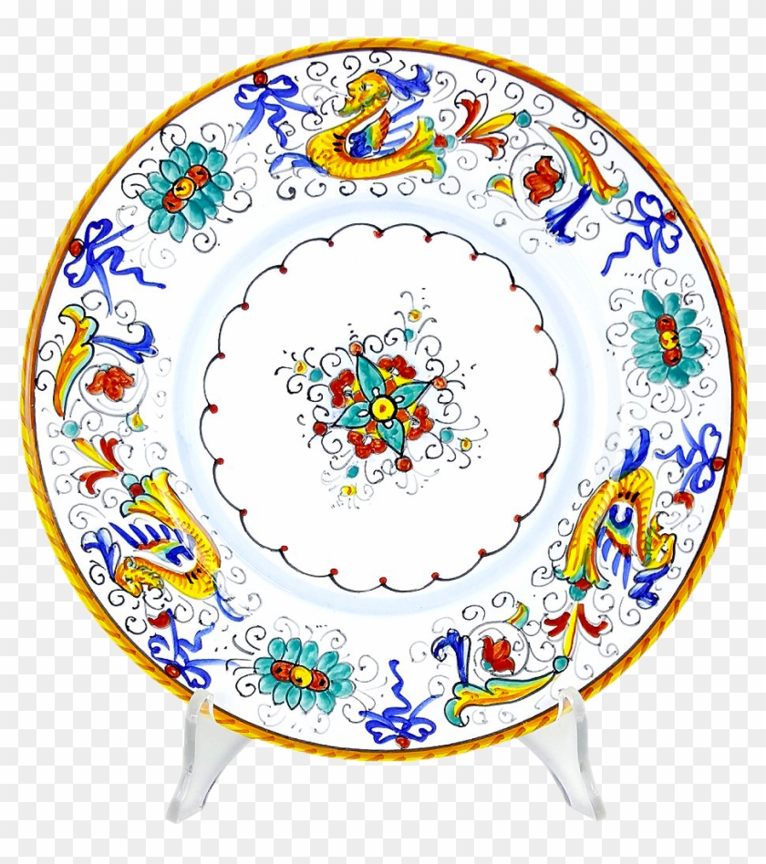 Dinner Plate Smooth Edge Raffaellesco - Circle Clipart