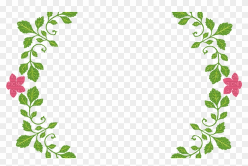 Flower Circle Frame, Circle Frame Flowers Picmix - Flower Circle Frame Png Clipart