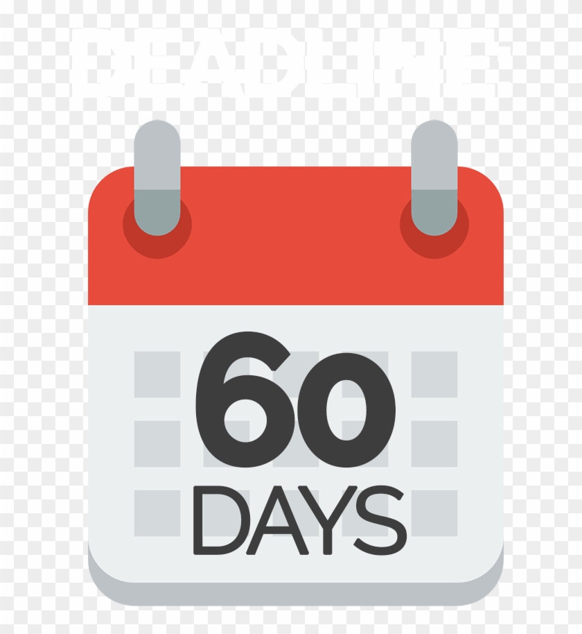 Calendar Icon 60 Days Clipart #2319454