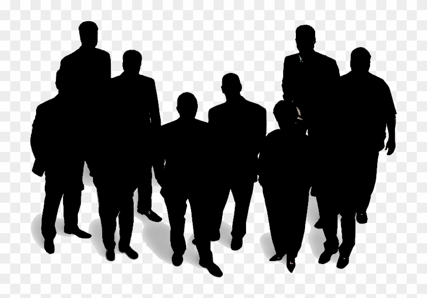 Team Png Transparent Images All Hd Ⓒ - Transparent Group Of Men Silhouette Clipart
