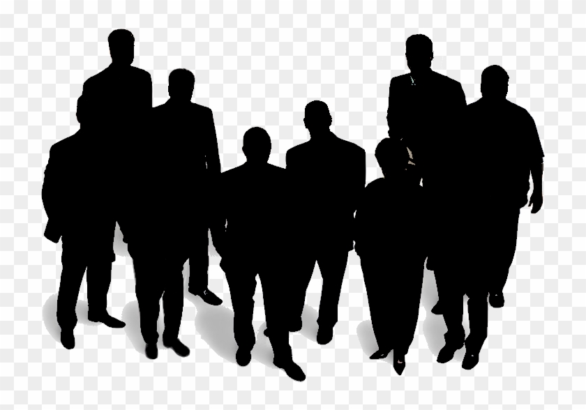 Team Png Transparent Images All Hd Ⓒ - Transparent Group Of Men Silhouette Clipart #2319894