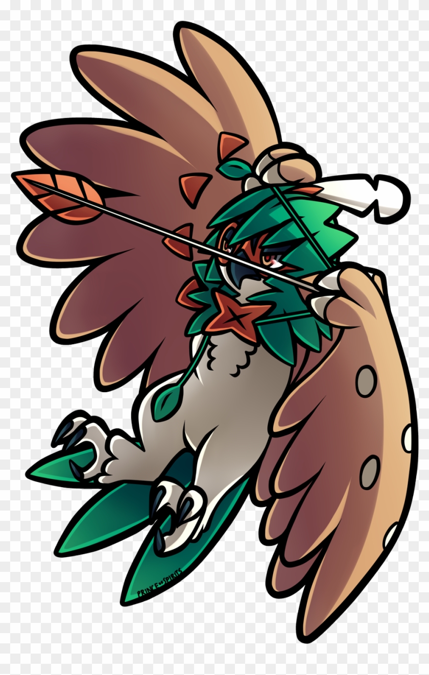 Princeofspirits Posted To Pokemon - Decidueye Sticker Clipart #2319898