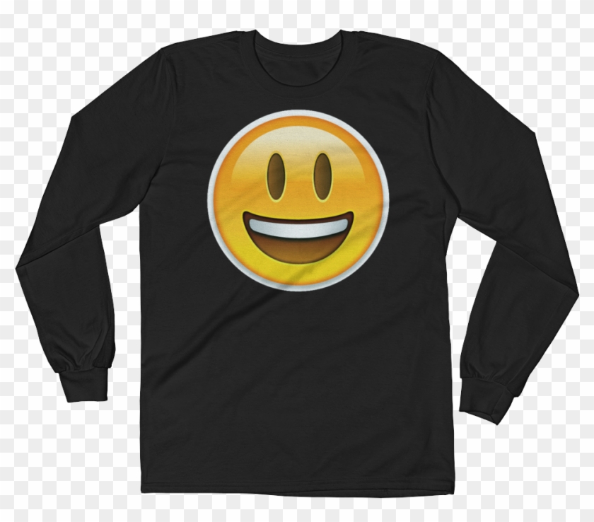 Men's Emoji Long Sleeve T Shirt - Bill Of Rights Shirt Clipart #2320002