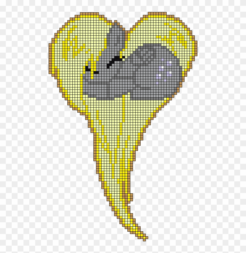 Mlp Minecraft Heart Pixel Art Template 24974 - Pixel Art Pony Heart Clipart #2320083