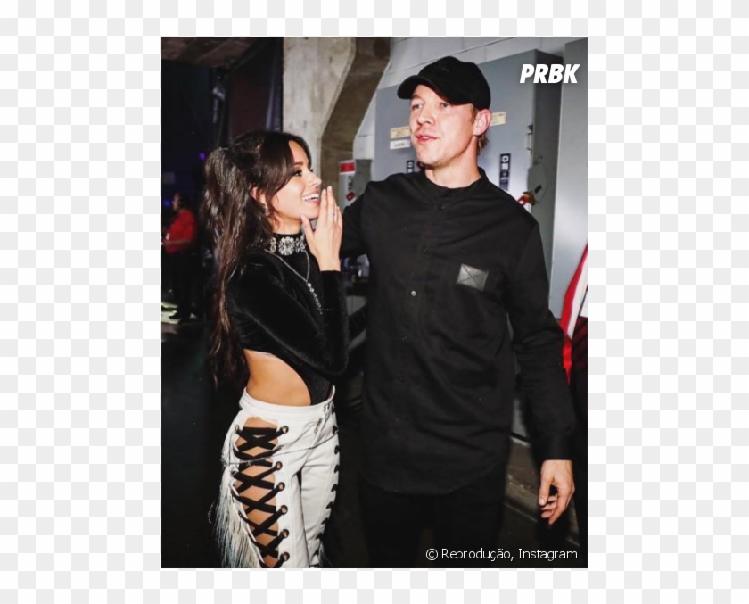 Diplo Revela Que Tem Cerca De 20 Músicas Com Camila - Camila Cabello Y Diplo Clipart