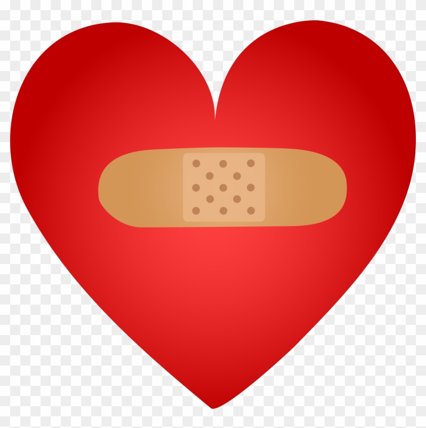 Healing Heart With Band Aid - Healing Clipart - Png Download #2320210