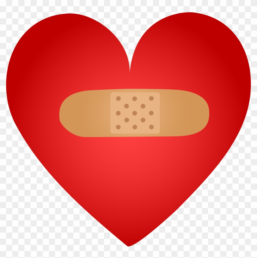 Healing Heart With Band Aid - Healing Clipart - Png Download